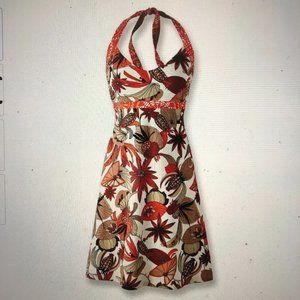 Patagonia Organic Cotton Iliana Halter Print S
